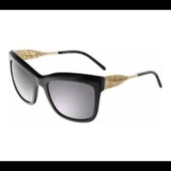 Burberry Gradient Black Square Sunglasses - Picture 4 of 7